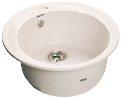 Granfest Мойка кухонная Rondo GF-R520 Белый – фотография-1